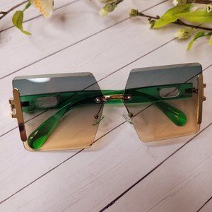 Fashion Frameless Ombré Lens Glasses (NEW)